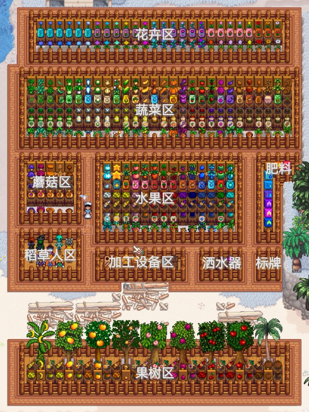 星露谷姜岛布局之农贸博览会