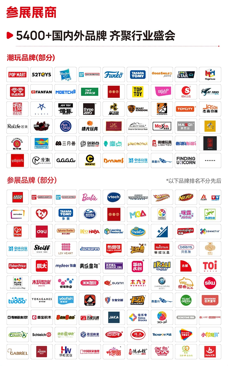 10月15日上海玩具展攻略(门票+展商+地点)