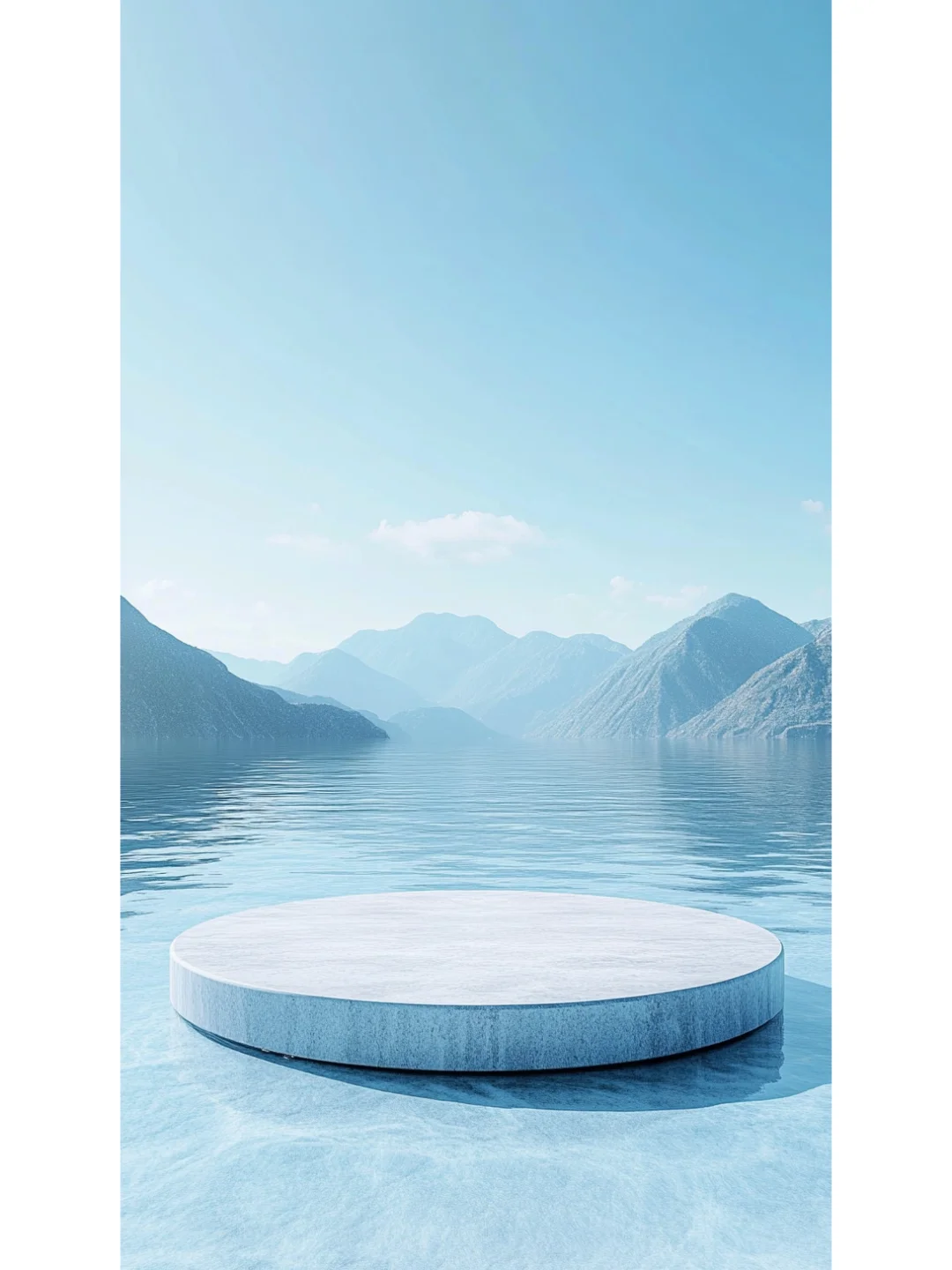 蓝色系 | 电商展台背景分享