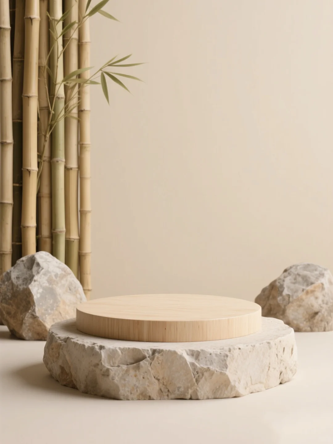 中式电商背景展台