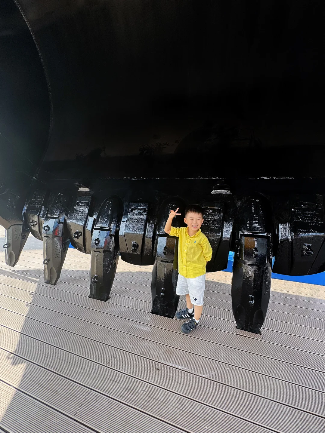 带娃实现工程车梦！！一定要看工程机械展?️