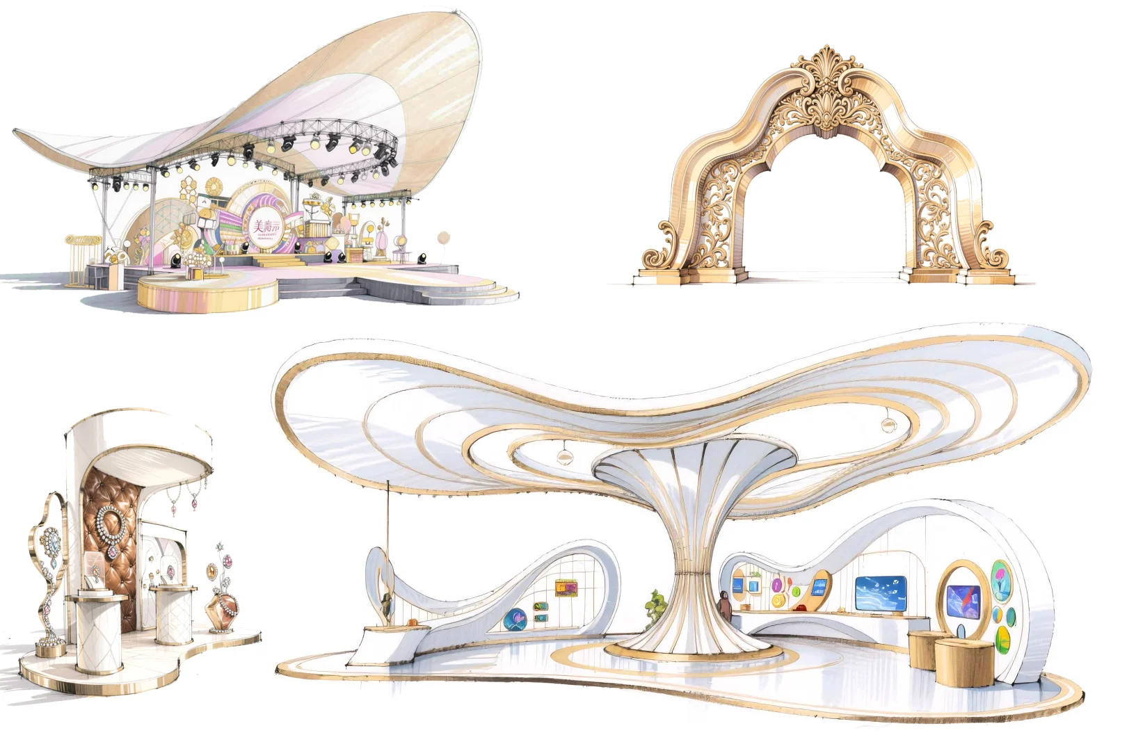 奢华展厅 诠释品牌格调