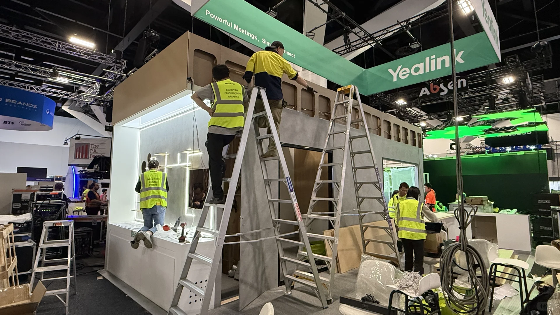 澳大利亚Intergrate展搭建