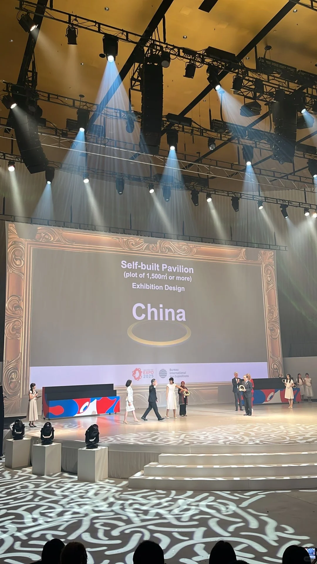 恭喜大阪世博会中国馆获得设计展陈金奖！