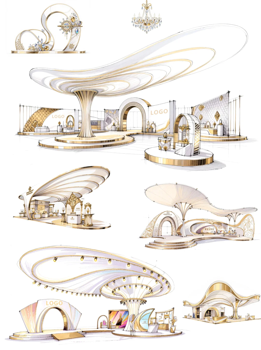奢华展厅 诠释品牌格调