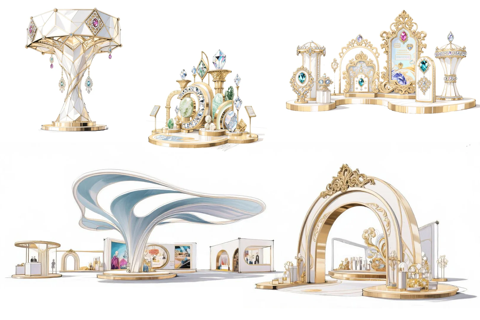 奢华展厅 诠释品牌格调