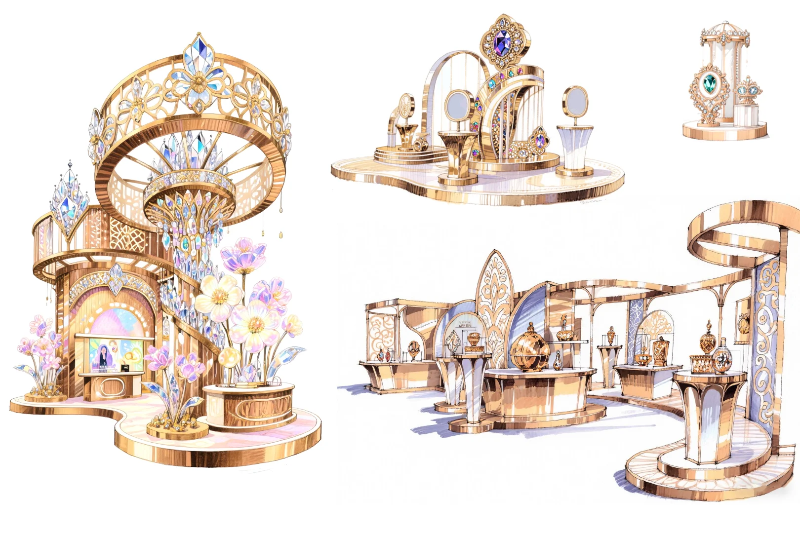 奢华展厅 诠释品牌格调