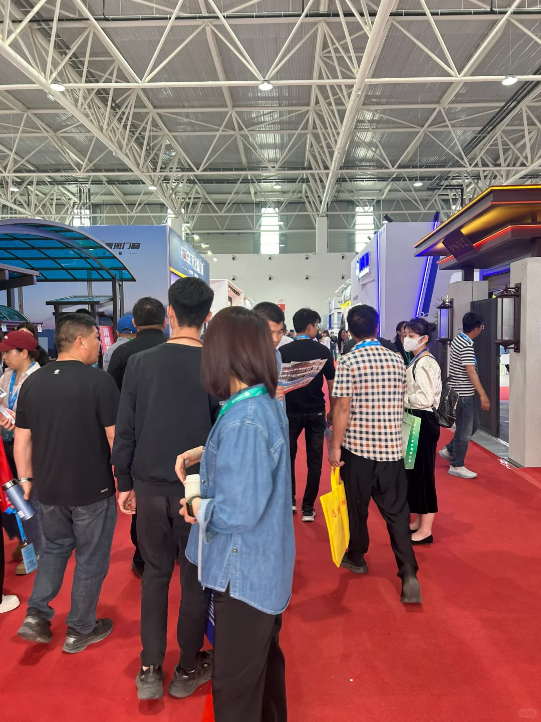 山东临朐门窗展会现场