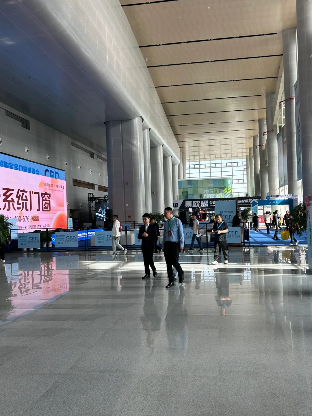 山东临朐门窗展会现场