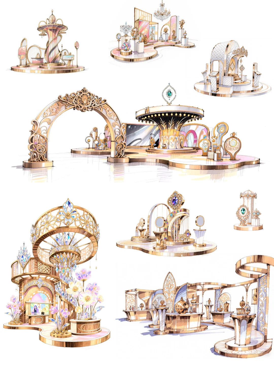 奢华展厅 诠释品牌格调