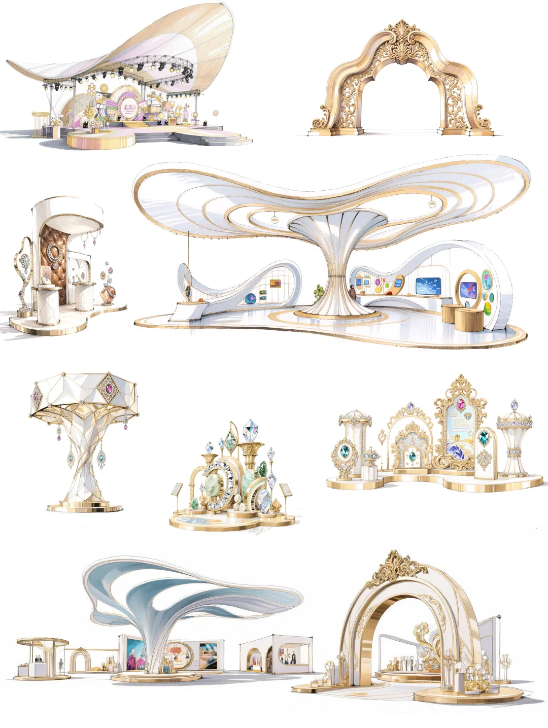 奢华展厅 诠释品牌格调