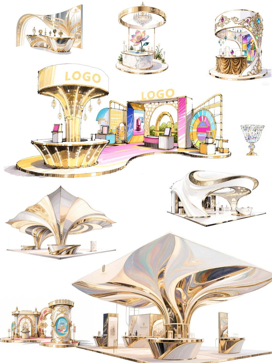 奢华展厅 诠释品牌格调