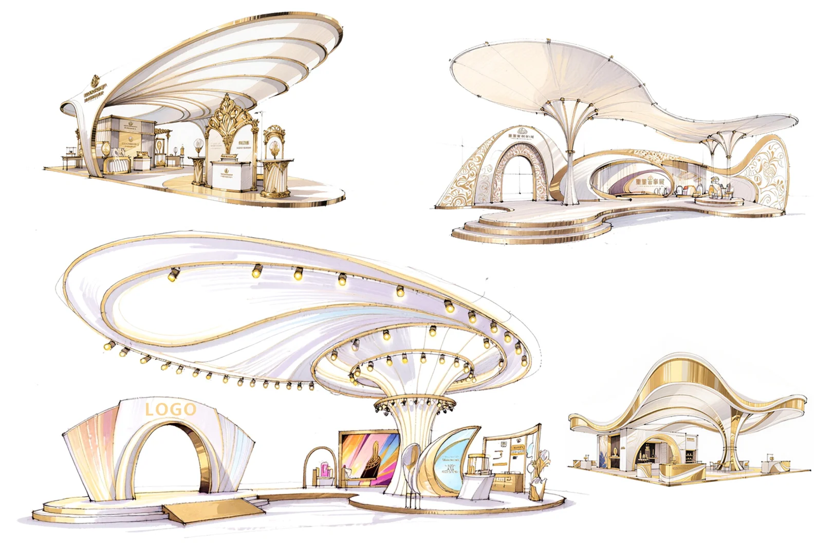 奢华展厅 诠释品牌格调