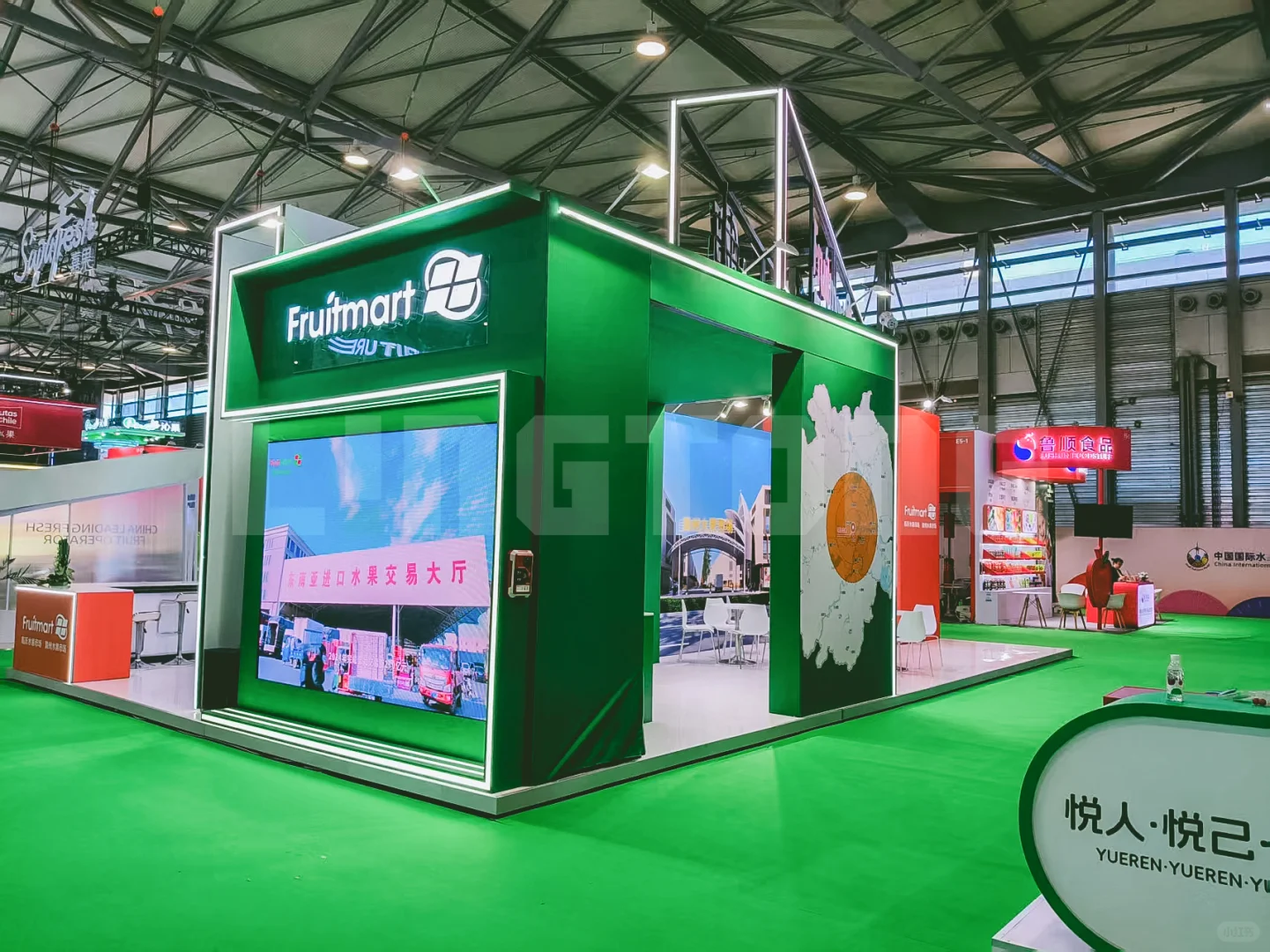 中国水果展！水果人集合！