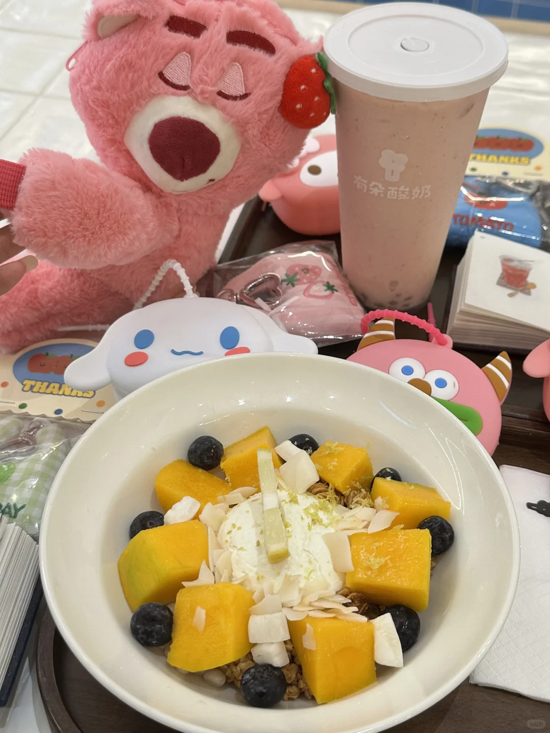 滨江天街居然要开有朵酸奶啦！！