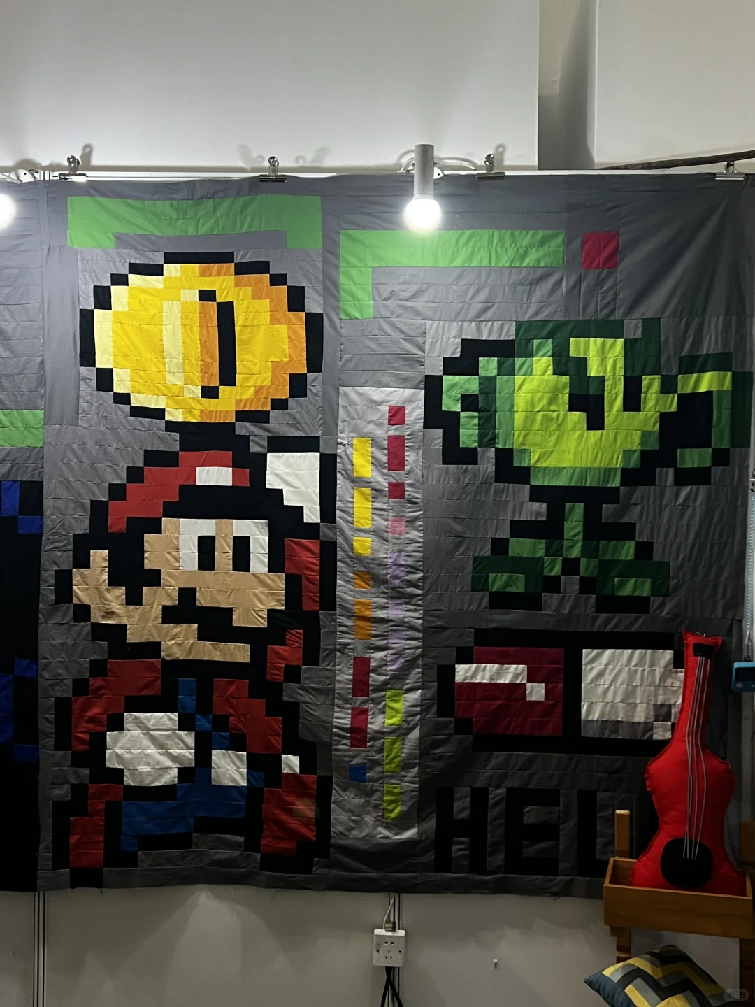 北服你是会办展的,这些居然是布拼出来的!