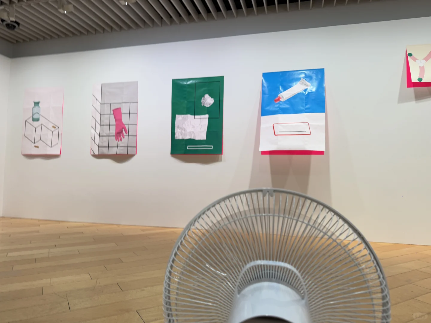 展览现场|菊地敦己:空间中的图形?