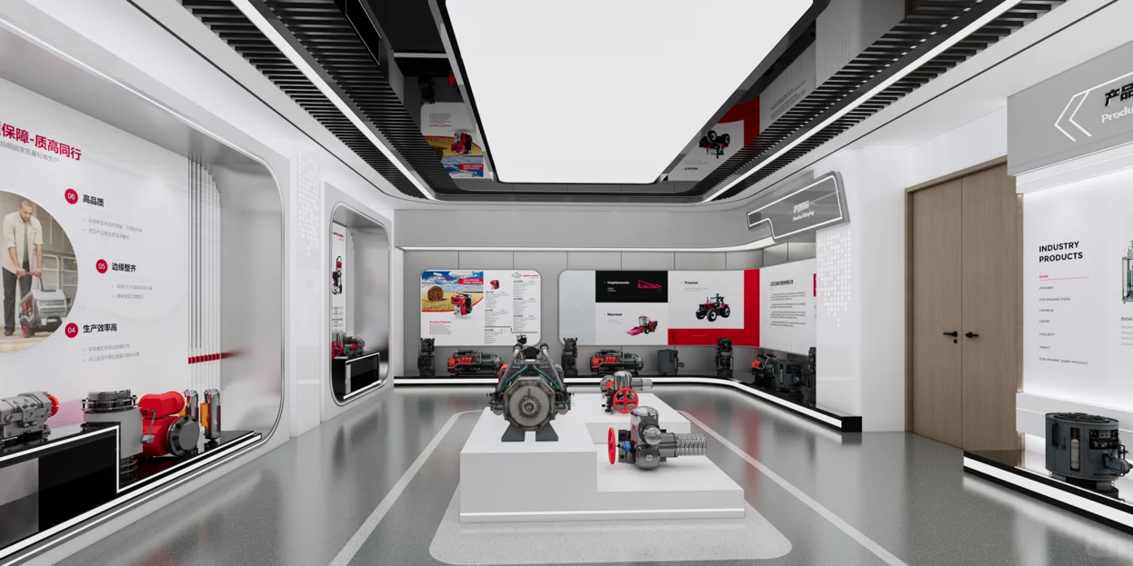 工业之美 璀璨而有力量（展厅）