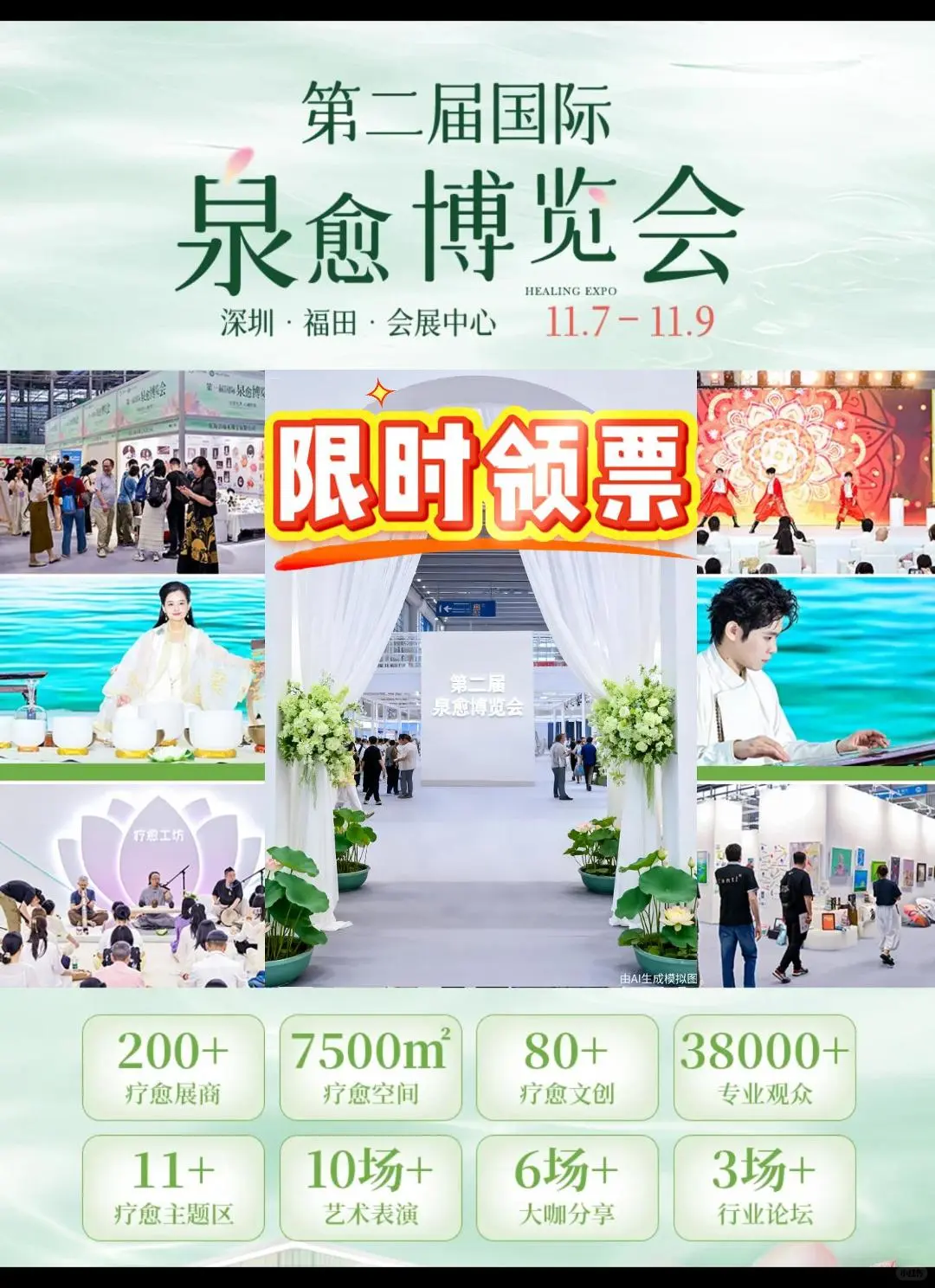 深圳博览会,可限时领票啦!有没有一起逛展