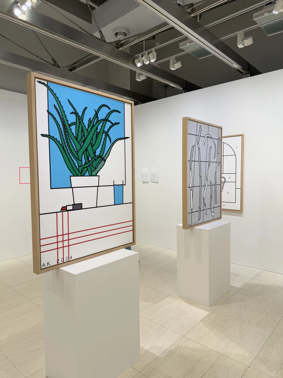 展览现场|菊地敦己:空间中的图形?