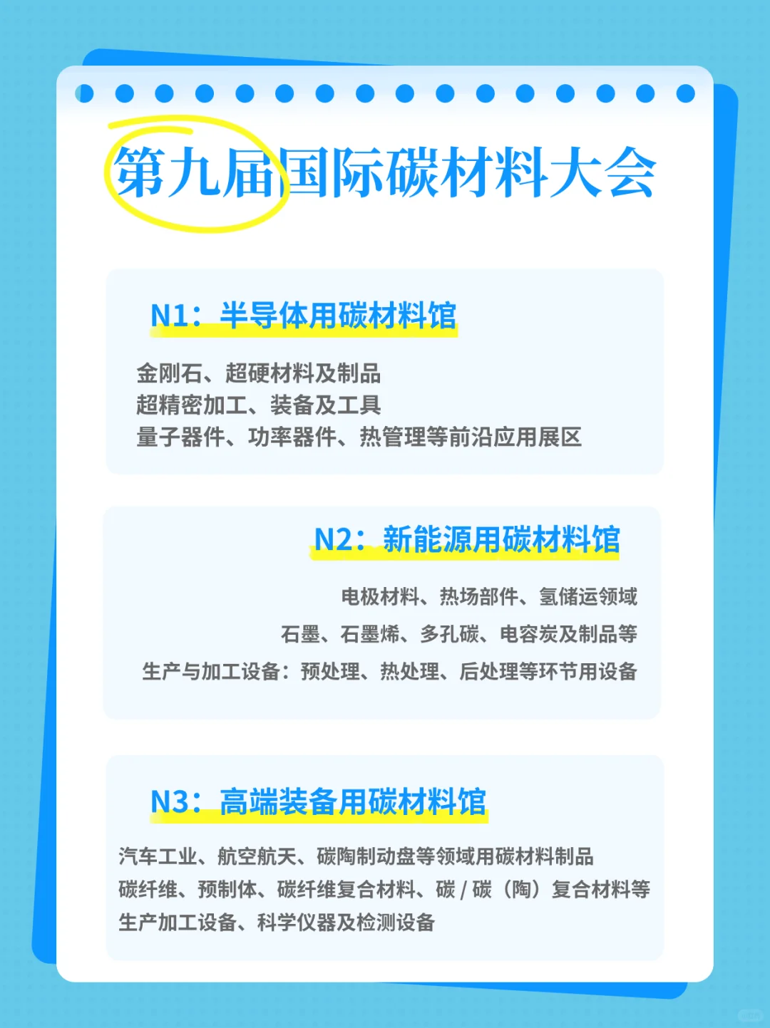 2025第九届国际碳材料大会暨产业展览会