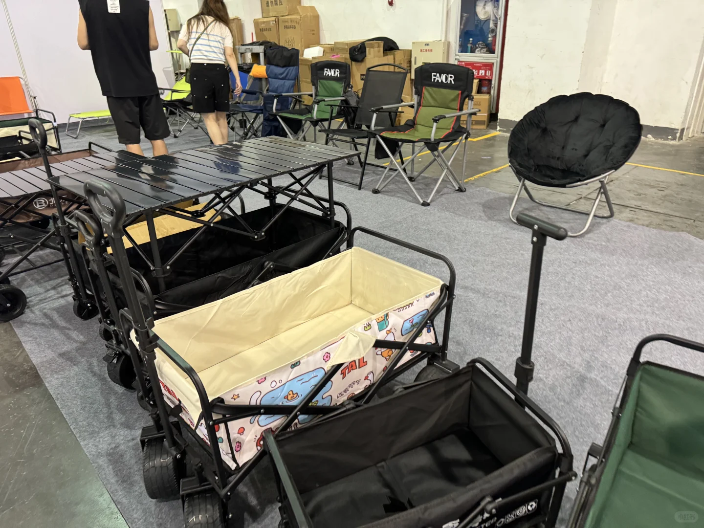 又又又跑了一次户外展宁波户外展览！