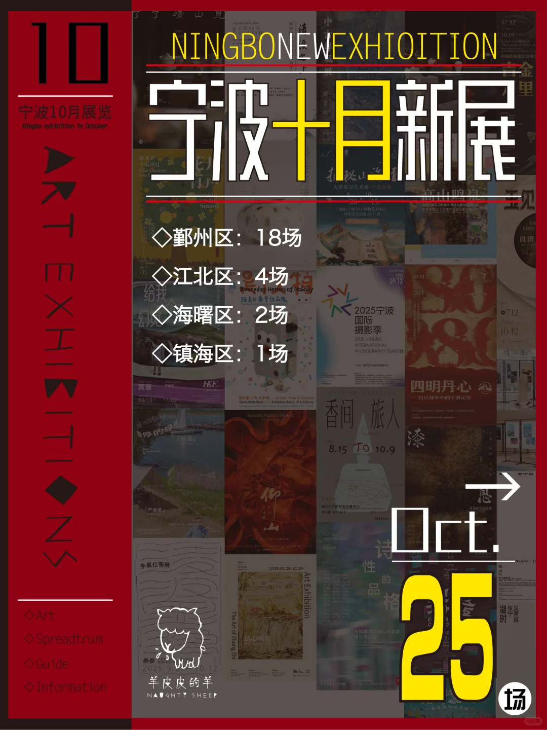 宁波看展｜国庆展览更新！共25场