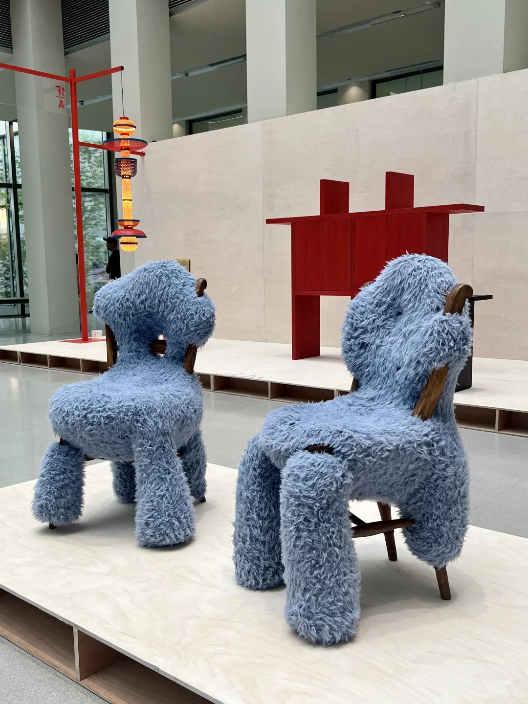 逛了设计展，西岸江边发了会呆?️