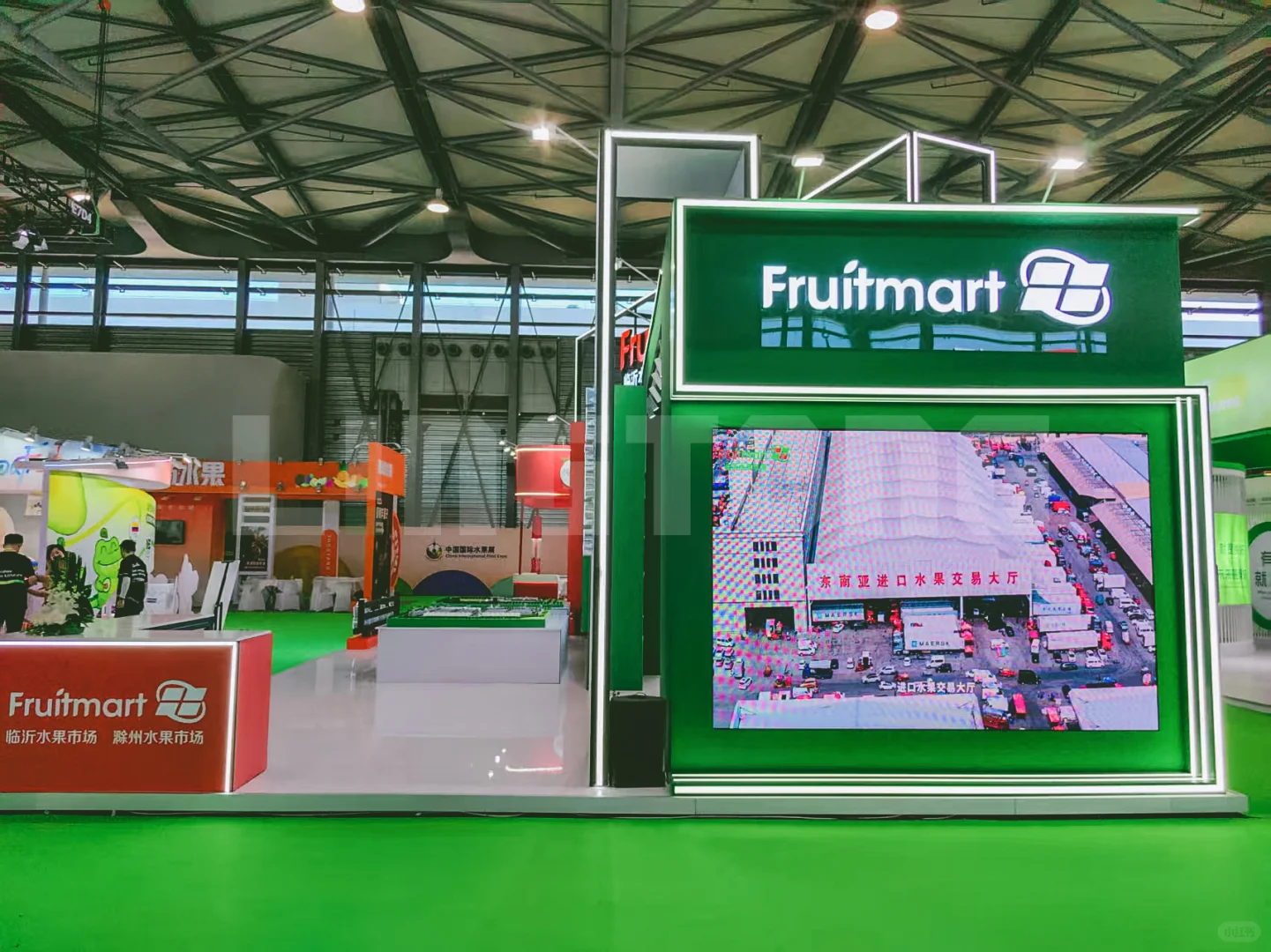 中国水果展！水果人集合！