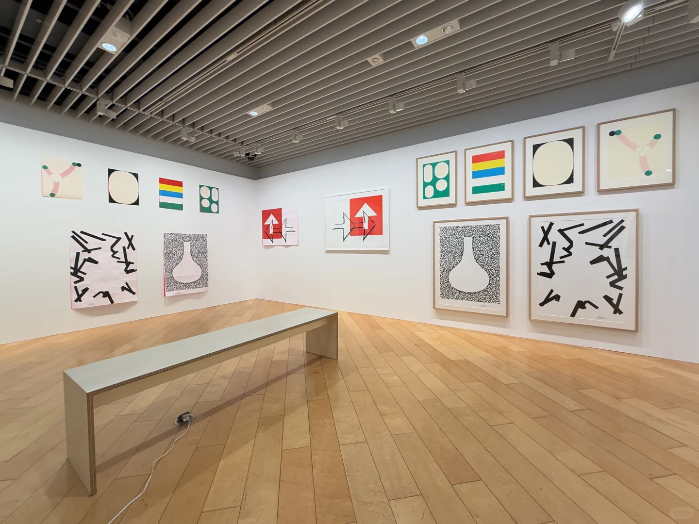 展览现场|菊地敦己:空间中的图形?