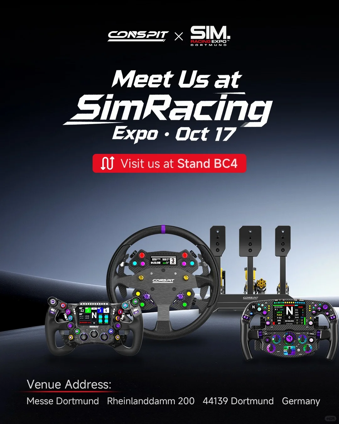 SimRacing Expo模拟赛车博览会 10月17-19日