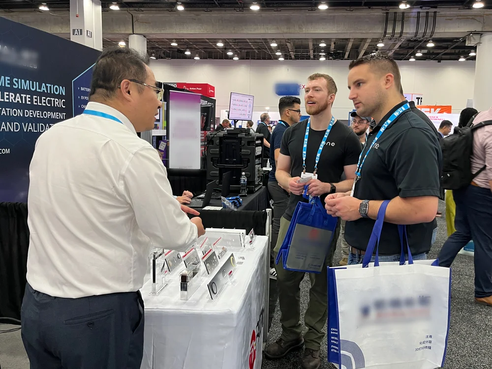 瑞德丰亮相美国新型电池及电动车科技展览会