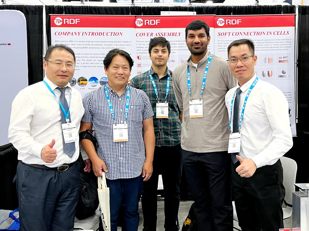 瑞德丰亮相美国新型电池及电动车科技展览会