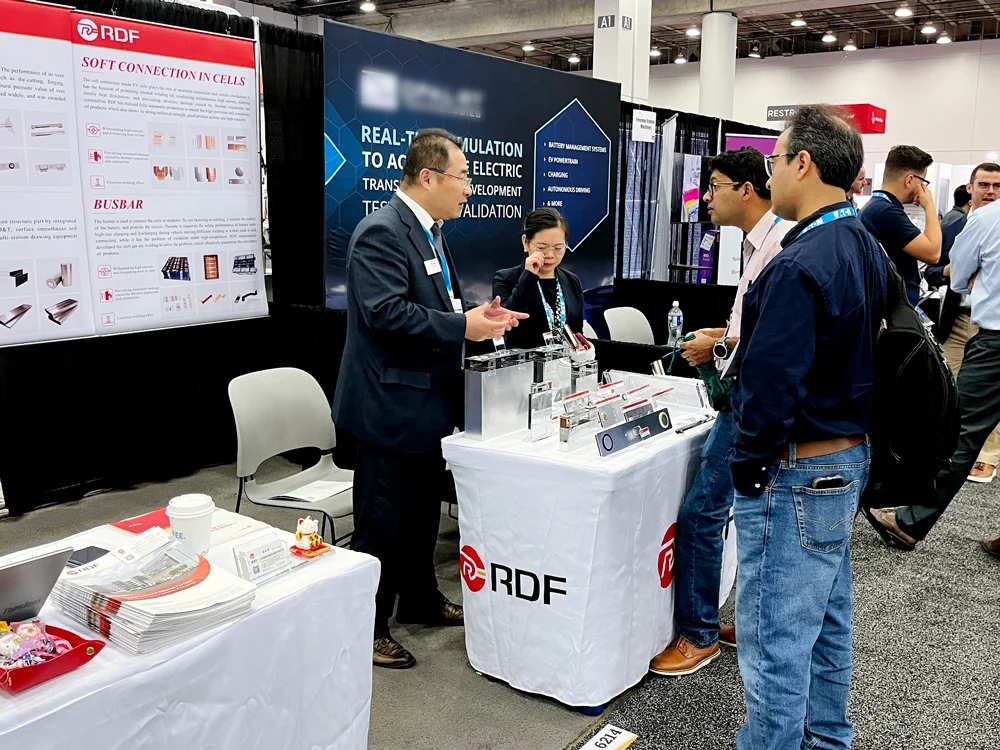 瑞德丰亮相美国新型电池及电动车科技展览会