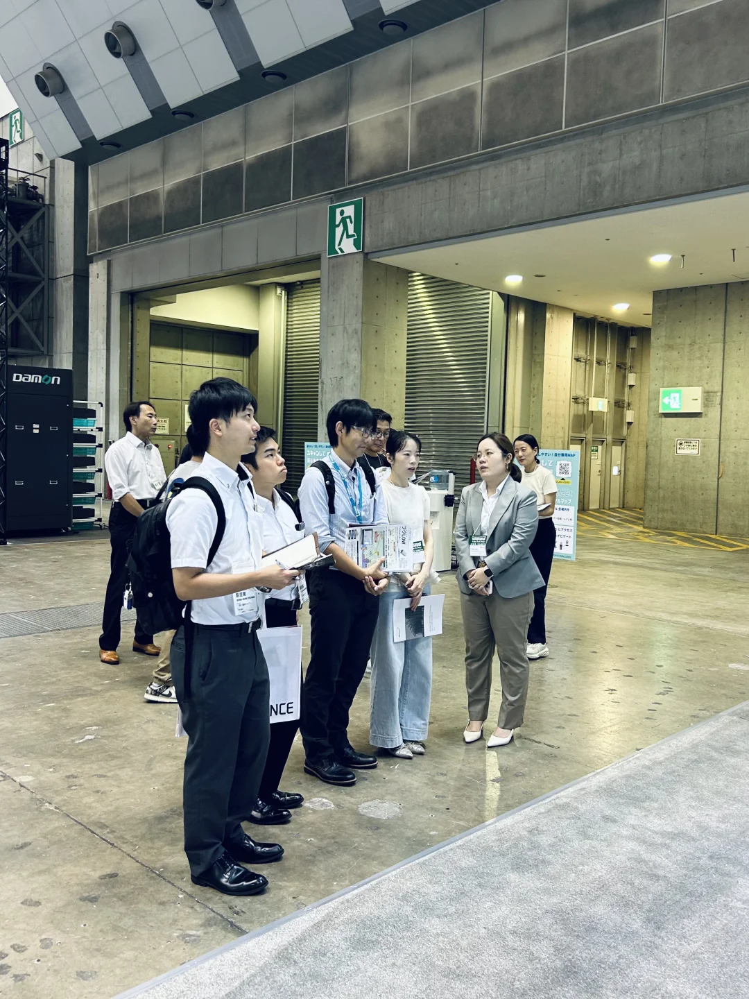 日本物流展翻译第一天