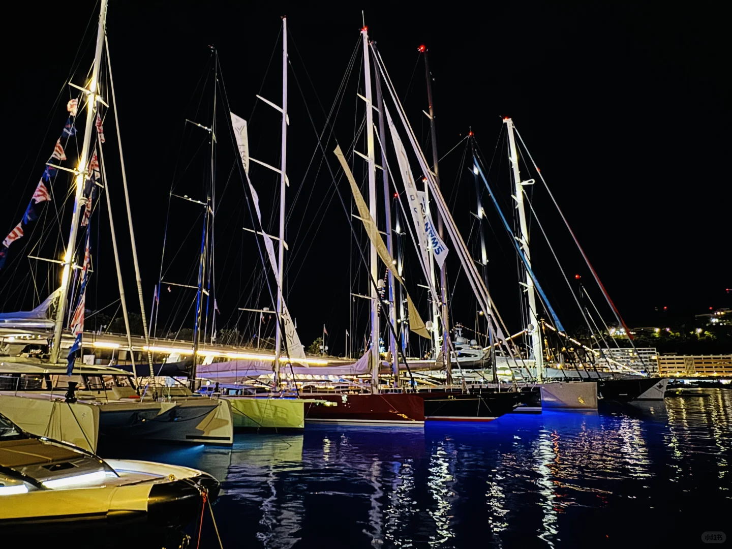 Monaco游艇展的夜晚～名副其实纸醉金迷～