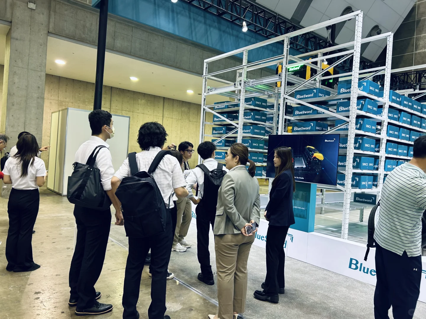 日本物流展翻译第一天