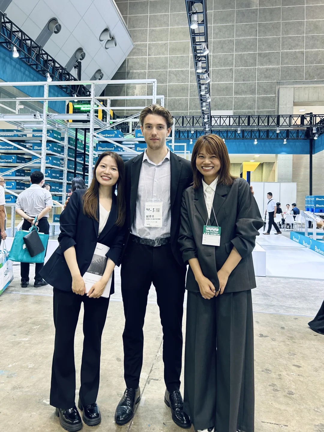 日本物流展翻译第一天