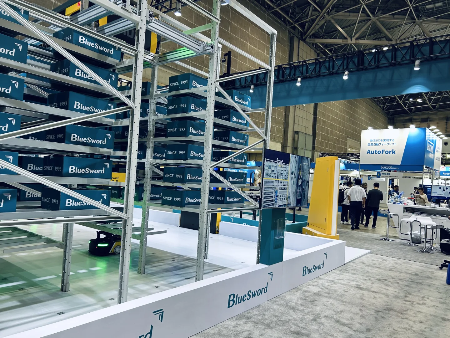 日本物流展翻译第一天