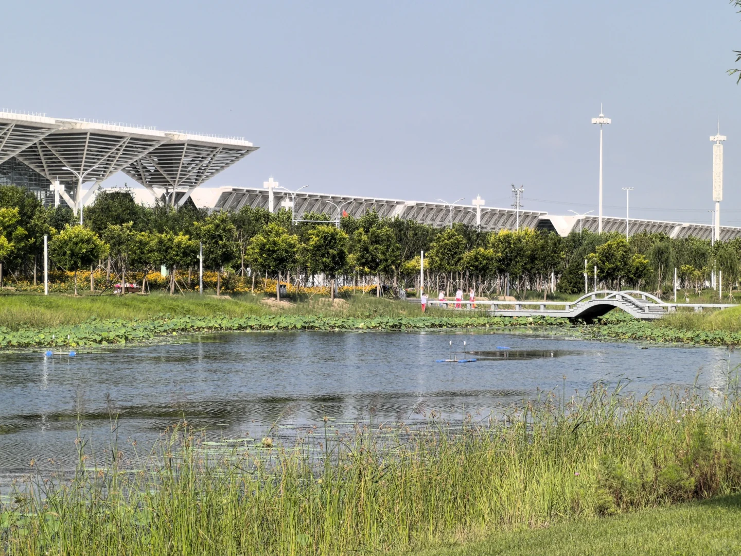 骑行打卡国家会展中心生态公园2025/9/10