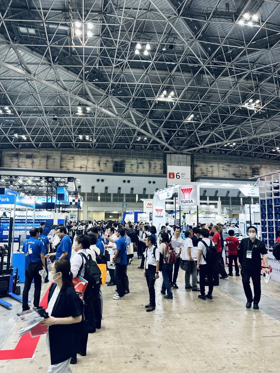 日本物流展翻译第一天