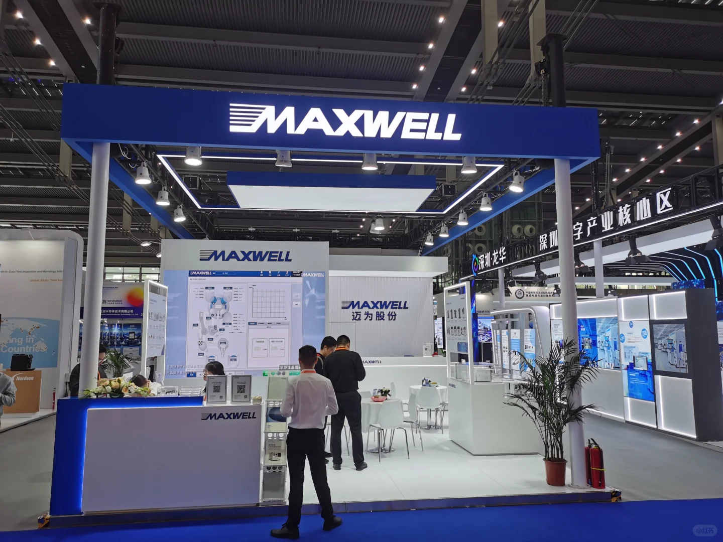 2025湾芯展，迈为、微导中型展台实景展示！