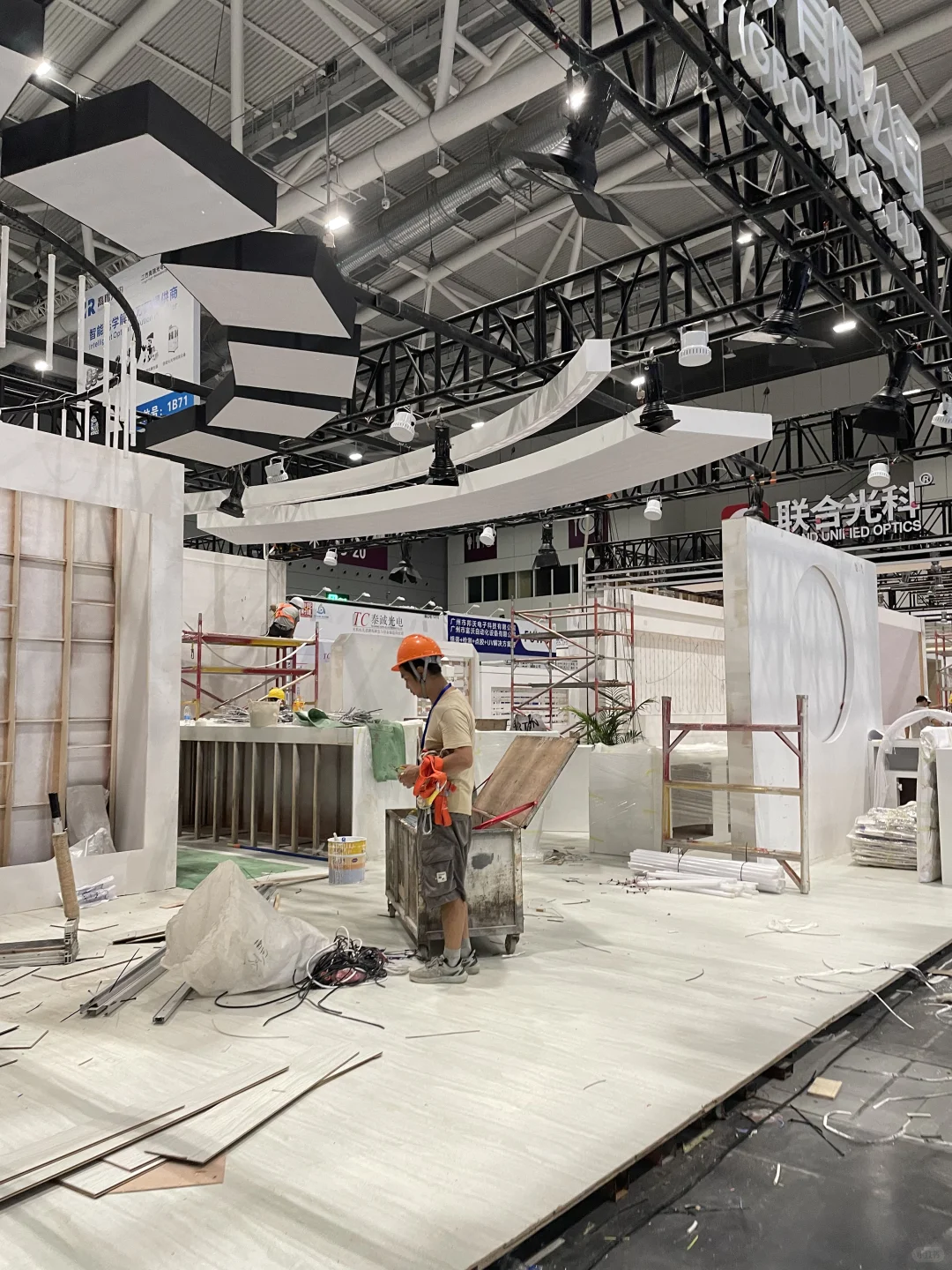 深圳展会搭建实拍live?向优秀同行学习