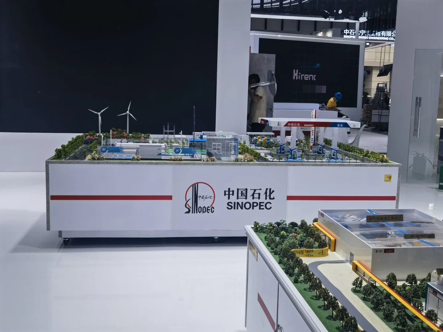 中国石化这个沙盘好精致啊