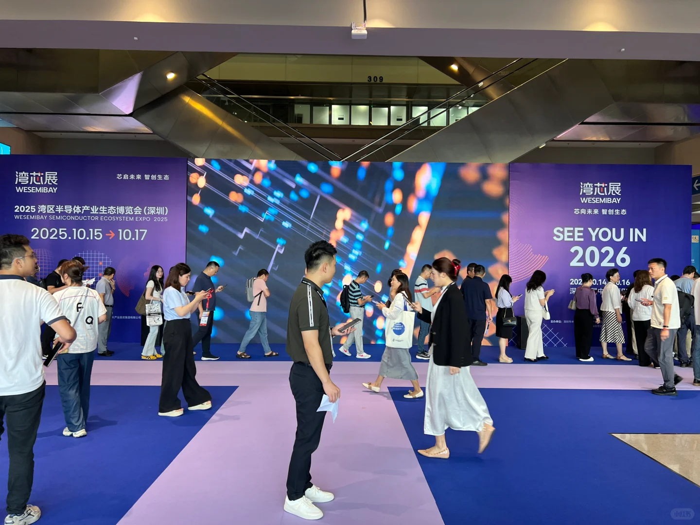 深圳湾芯展，名片合集