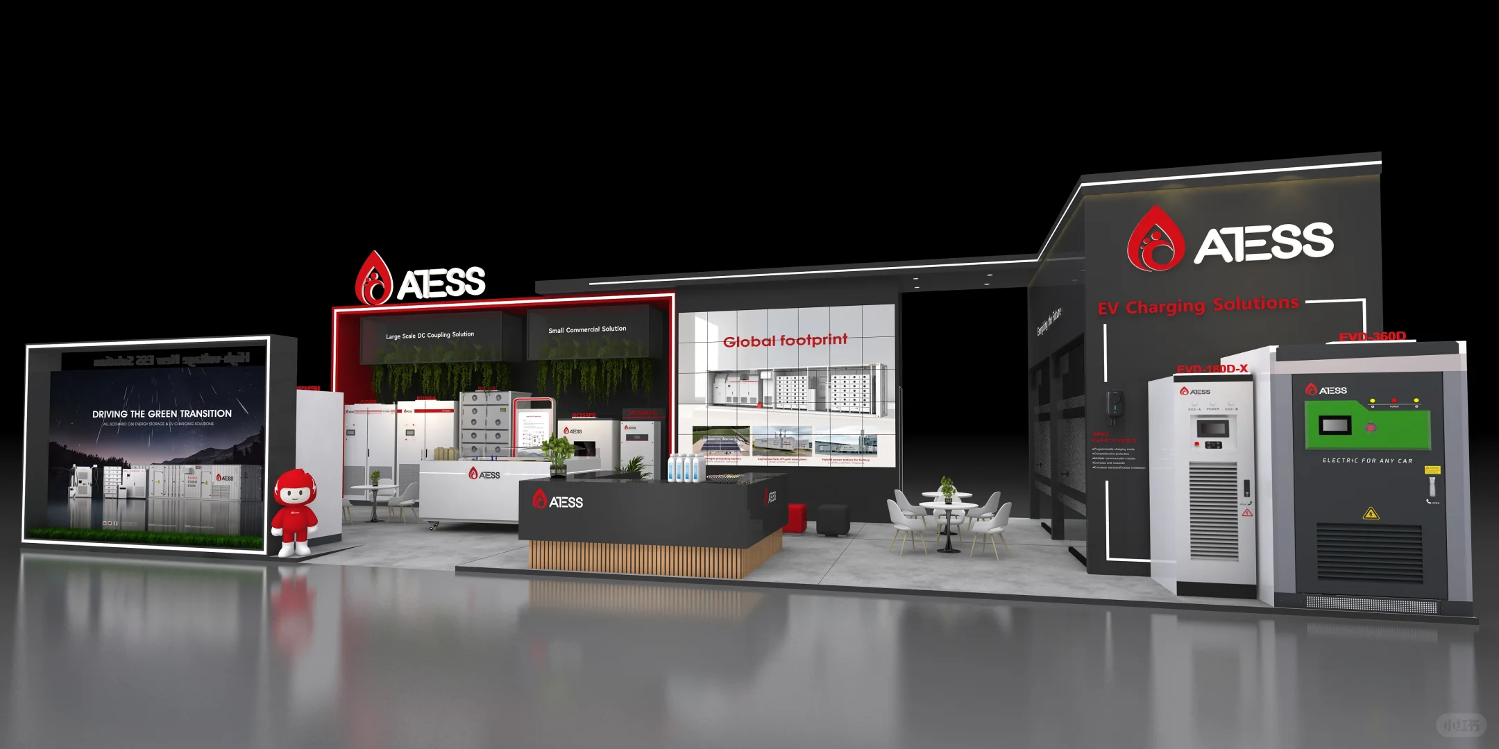 ?视创会展 × 开普敦光伏储能展|光伏展台设