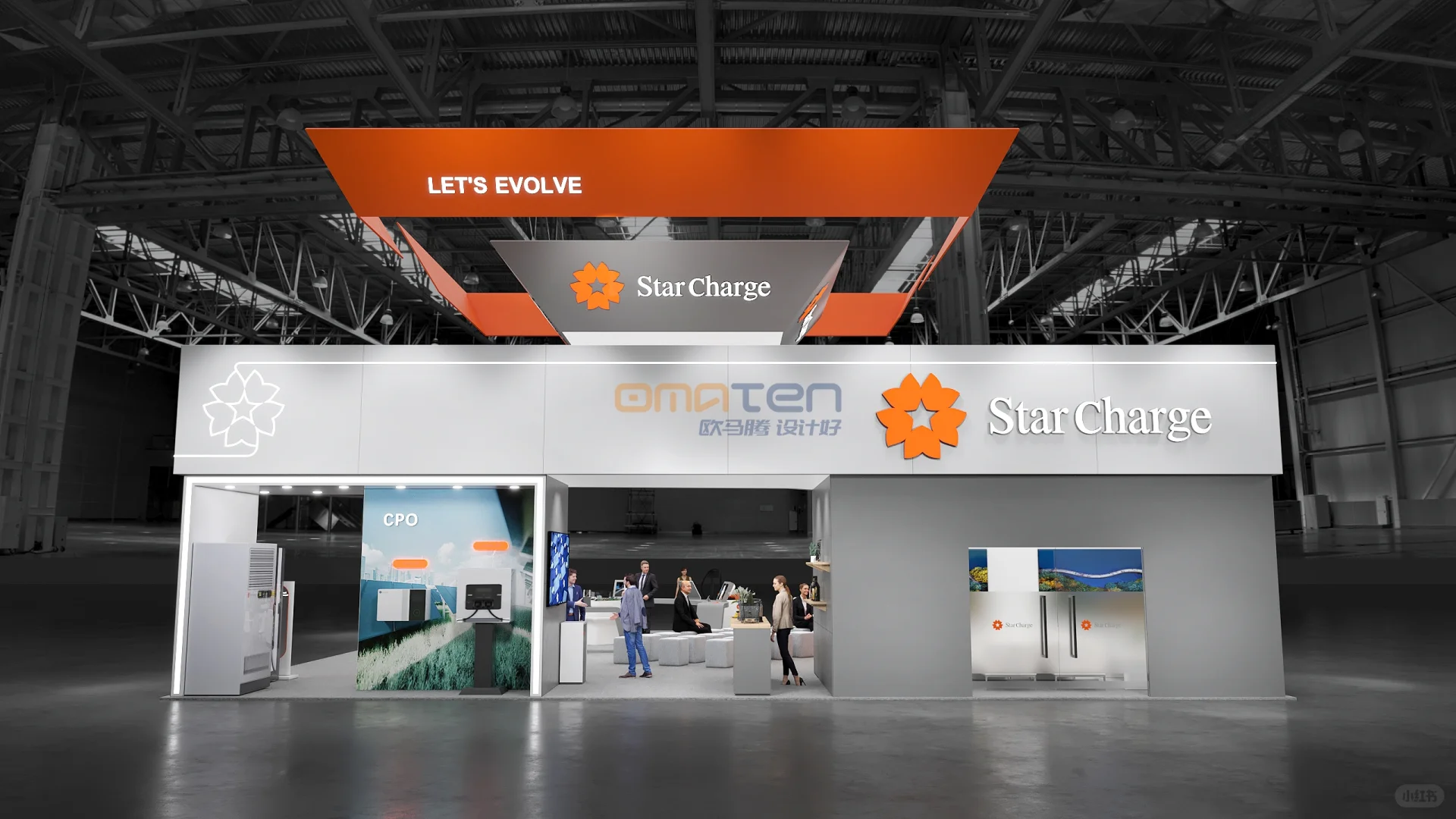 美国展会设计搭建装修丨CES展会案例