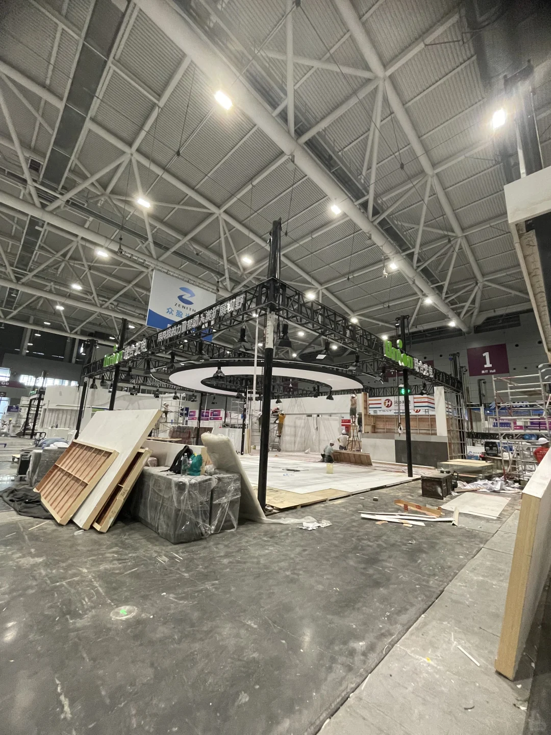 深圳展会搭建实拍live?向优秀同行学习