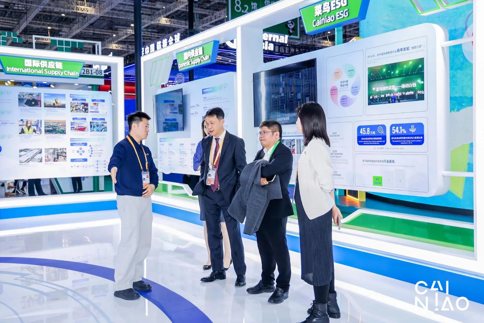 菜鸟展区‖展台设计‖哈尔滨展会展位搭建