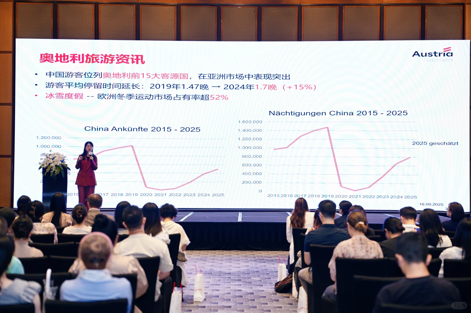 奥地利旅游推介会口译